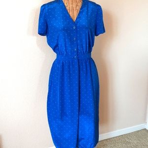 Maggy Boutique Vintage Blue Dress